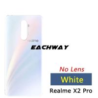 【▼Hot Sales▼】 diyi45718 6.5นิ้วสำหรับ Oppo Realme X2 Pro ฝาครอบด้านหลัง X2pro กระจกเลนส์กล้องตัวเครื่องสำหรับ Realme X2 Pro