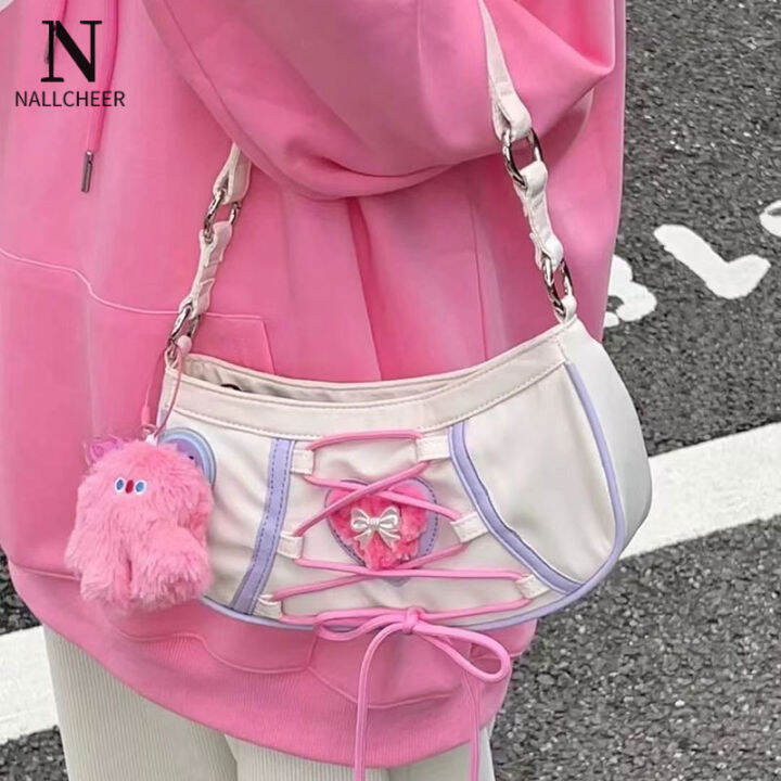 NALLCHEER women's bag fashion shoulder bag crossbody bag cute Korean