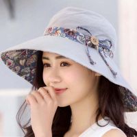 [hot]Summer Outdoor Fashion Ladies Big Brimmed Hat Sunscreen Travel Mountaineering Sun Female Tide Anti-Ultraviolet Beach Cap L59