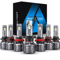 AENVTOL 2x Car LED Headlight Canbus H4 H7 H8 H9 H11 H16JP 9005 HB3 9006 HB4 H10 9012 9004 880 881 PSX24W PSX26W 30000Lm 6500K Bulbs  LEDs  HIDs