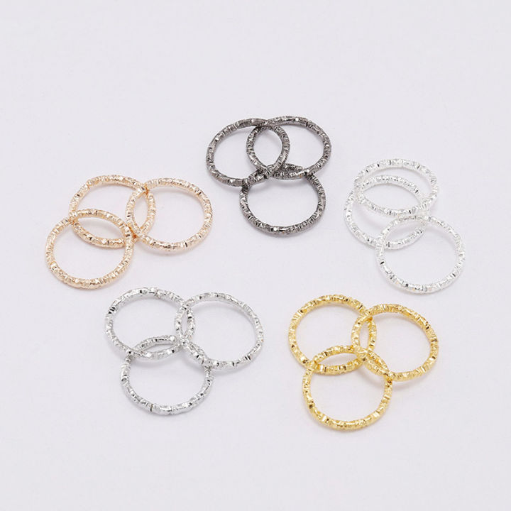 Jump Rings Connector Accessorie  Twisted Rings Jewelry Making