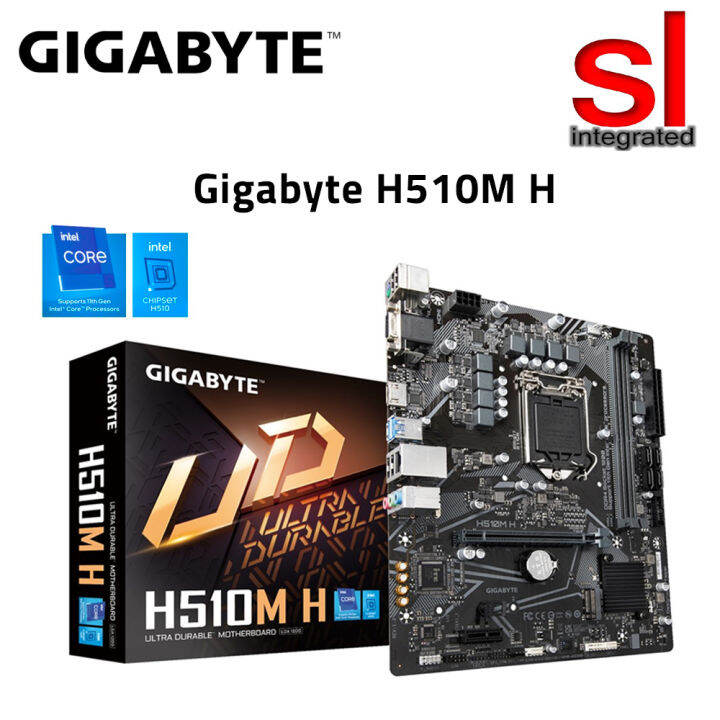 Gigabyte H510M H MATX LGA1200 Intel Motherboard Lazada