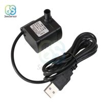 【⊕Good quality⊕】 hua0703703 บ่อน้ำพุแช่ในน้ำไม่มีแปรง3W แบบ Usb Dc 3.5V-9V ปั๊มน้ำสำหรับถังปลาพลาสติกตู้ปลา