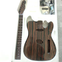 Semi-Finished TL Style Electric Guitar,Technology Body&amp;Neck&amp;Fingerboard Chrome Hardware Fixed Bridge Diy Guitar Kits BJ432