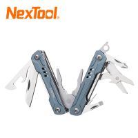 Nextool Mini Sailor 11-In-1เครื่องมือคีมพับพกพาในกระเป๋าเครื่องมืออเนกประสงค์สำหรับงานกลางแจ้งคีมตัดลวดกรรไกรไขควงหมุดปักการ์ด EDC