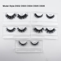 RED SIREN Mink Lashes Wholesale 51050 Pairs Fluffy Real Mink Hair Natural Eyelashes Wholesale Short Wispy Mink Eyelashes Bulk