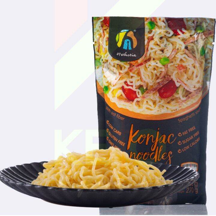 SHIRATAKI (Konjac) NOODLES with OAT FIBER Net Weight 270g Lazada PH