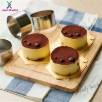 【Ready Stock】 ❃ C14 6CM Small Round Stainless Steel Mousse Ring Baking Mould Cake Biscuit Molding Mould Bakeware Tool