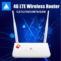 4G LTE Wireless Router 300Mbps ใส่ซิมการ์ด 4G Speed  รองรับการใช้งาน WiFi ได้ พร้อมกัน 32 User+-