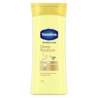 Vaseline Deep Restore Jelly วาสลีน เฮลธี ไบรท์ อินเทนซีฟ แคร์ ดีพรีสโตร์ โลชั่น (สีเหลือง)100มล.