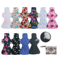 [Mumsbest] 10Pcs Reusable Breathable Jersey Pads Washable Panty Liner Mama ผ้าสุขาภิบาลคลอดบุตรประจำเดือน Pad สีสุ่ม