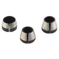 3Pcs Collet Chuck 6Mm 6.35Mm 8Mm Chuck Conversion Converter สำหรับเครื่องแกะสลัก Wood Router Electric Trimmer อุปกรณ์เสริม