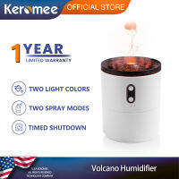 Keromee Flame Aroma Humidifier Home ความจุขนาดใหญ่สเปรย์อัจฉริยะเดสก์ท็อป Atomizer อากาศขนาดเล็ก