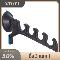 ZTOYL 1แพ็คแร็คตกปลา Rod Storage Wall Mount Bracket Wall ติดตั้งแร็คคันเบ็ด