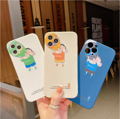 เคสโทรศัพท์ TPU แบบนิ่ม ลายโลโก้ดั้งเดิม สําหรับ iPhone 12 Pro Max 11 8plus 7plus 6 6s Plus 7 8 XR X XS Max SE 11Pro Max#252