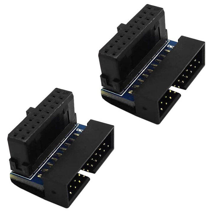 2-pcs-usb-3-0-20-pin-male-to-female-l-turn-90-degree-right-angle-power-adapter-board-for-motherboard