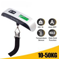 Portable Digital Luggage Weight Scale 10g-50kg LCD Display Pocket Electronic Scale Balance Suitcase Travel Baggage Weight Tool Luggage Scales