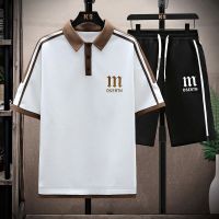 【July hot】 2023 Mens Shorts Short Sleeve Set Youth Leisure A of College