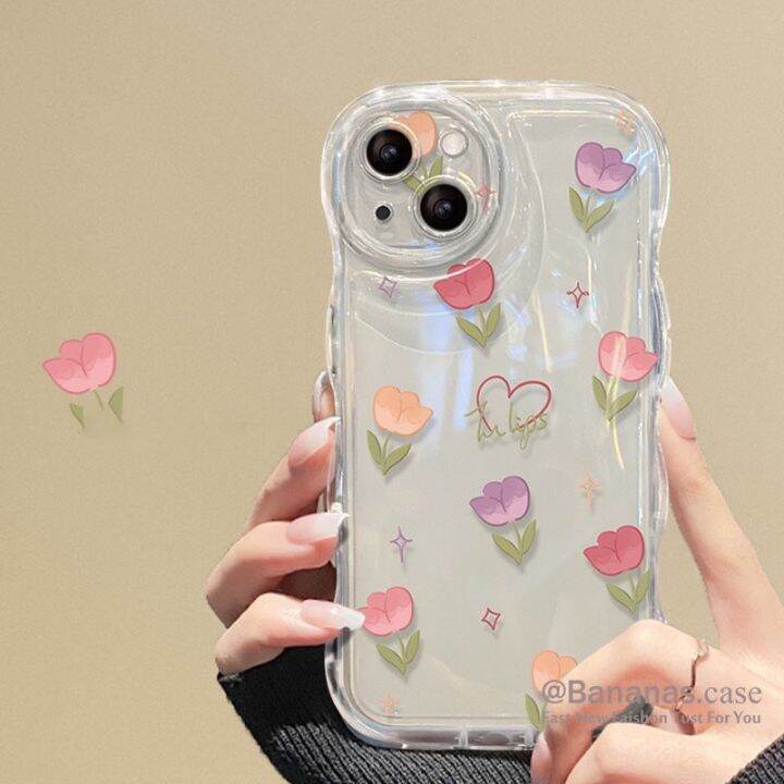 เคสโทรศัพท์มือถือแบบนิ่ม-ใส-ลายดอกไม้-สําหรับ-iphone-14-plus-14-13-12-11-pro-max-x-xr-xs-max-7-8-plus-se2020