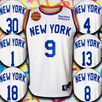 คุณภาพสูง เสื้อบาส เสื้อบาสnba New York Knicks นิวยอร์ก นิกส์ BK0080 รุ่น Association ไซส์ S-3XL