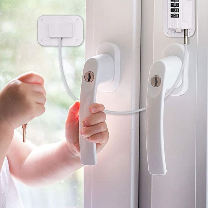 2-pieces-refrigerator-lock-freezer-lock-fridge-door-lock-combination-child-safety-locks-for-cabinets-drawer-white