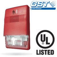 GST Wall Mount Strobe ,Red Color Model. DC-M9415R