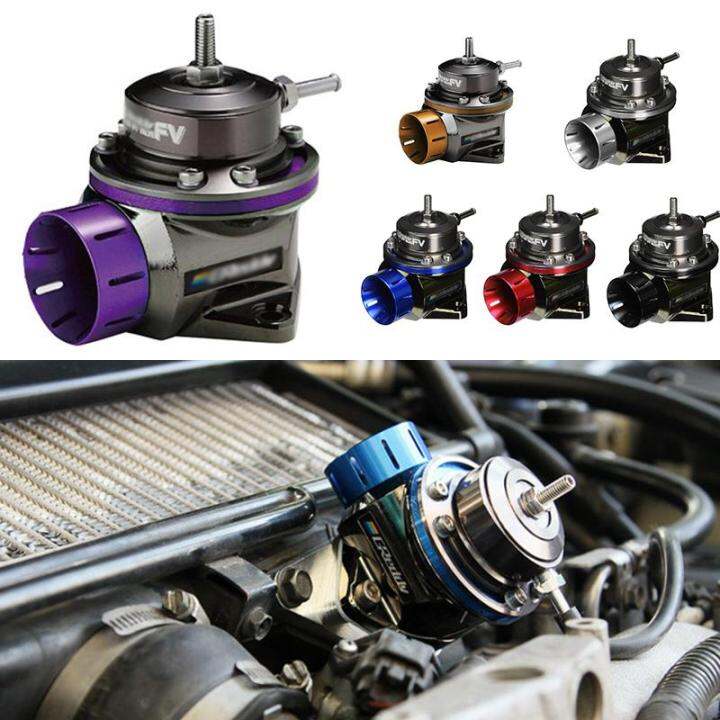 สากลbov-greddy-fv-b-low-off-valveดัดแปลงเทอร์โบบรรเทาความดันวาล์วintercooler-wastegateไอเสียวาล์วเหมาะสำหรับรุ่นกังหัน-สีม่วง