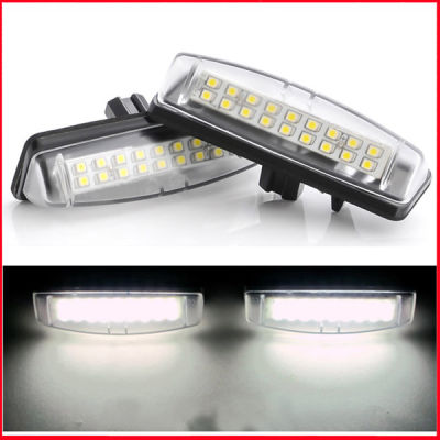 20212x LED Number License Plate Light for Harrier ACU30MCU30XU30 (2003-2009)