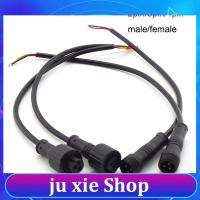 JuXie store 2 3 4 Pin IP65 Cable Wire Plug for LED Strips Male and Female Jack 20cm Lengh Connector Small Size Head 500V 3A