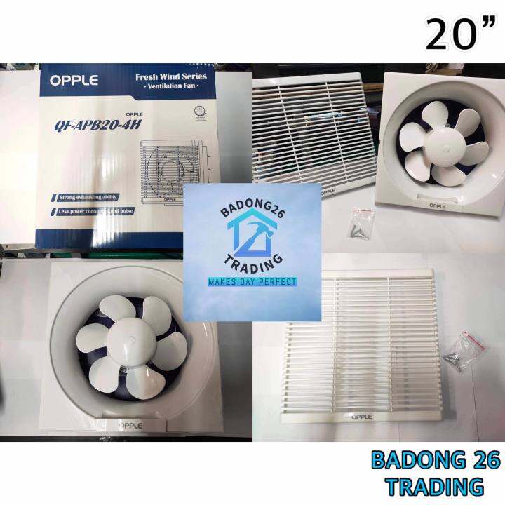 EXHAUST FAN WALL MOUNTED 8" OPPLE Lazada PH