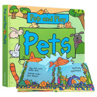 Pop and Play Pets Play and Learn STEM Popular Science Stereo Book Pet English Original