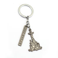 Dark Souls 3 Keychain PS4 Games Metal Logo Pendant Keyrings Men Car Women Bag Key Chain Chaveiro Game Jewelry