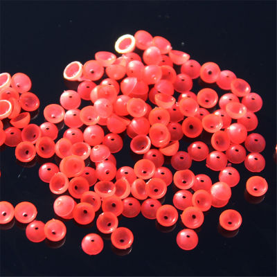 100pcs/lot 3.0/3.5/4.0/4.5mm For Tools Sea Tackle Half Round Fishing Beads