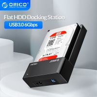 ORICO HDD Docking Station 2.5/3.5 SATA to USB 3.0 Support 6Gbps UASP 12TB HDD SSD Case With 12V2A adapter HDD Enclosure(6518US3)