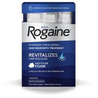 ชุดปลูกผมสำหรับผู้ชาย Rogaine Foam 5% ไมน็อคซิดิล โฟม(ชุด 3 เดือน) USA แท้