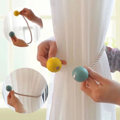 【CW】 Curtain Tiebacks Lined Buckle Twist style Curtains Rope Simplicity Bandage Accessories