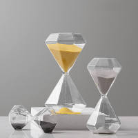 5-60 Minutes Diamond Sand Clock Hourglass Sandglass Children Gift Sand Timer Home Decoration Available In Multiple Color Options