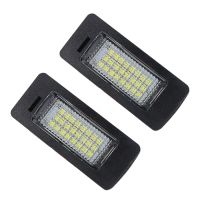 คู่ Canbus ข้อผิดพลาดรถฟรีป้ายทะเบียน LED แสงแผ่นหมายเลข-ไฟสัญญาณสำหรับ Audi A4 B8 A5 S5 Q5สำหรับ VW Passat 5D R36 2008