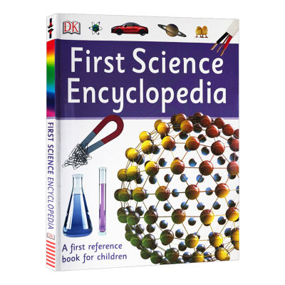 Encyclopedia of science English original first Science Encyclopedia science and technology exploration natural phenomena animal and plant illustrated dictionary childrens learning reference books English books