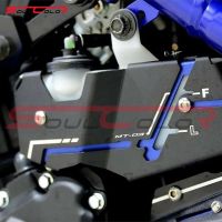 Motorcycle Radiator Guard Coolant Recovery Tank Shielding Engine Cover Fit For YAMAHA MT-03 MT-25 2015-2023 2020 2021 2022 2023