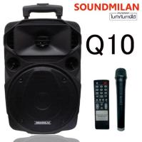 SOUNDMILAN ตู้ลำโพงบลูทูธ ล้อลาก 8นิ้ว รุ่น ML-Q10