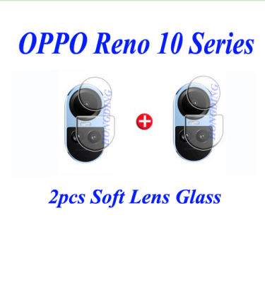 ตัวป้องกันเลนสสำหรับกล้อง2ชิ้น Oppo Reno 10 Pro Plus Reno 10 Pro ฟิล์มกล้องกระจกนิรภัยเทมเปอร์โปร่งแสงสำหรับ Reno 10 Pro Reno 10