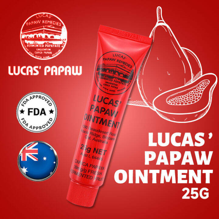 Lucas' Papaw ointment Lip Balm Papaya Skin Care Repair Cream acne ...