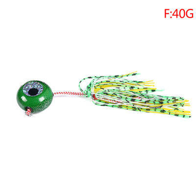 Laogeliang 20g40g60g buzzbait JIG kabura Fishing lures นำ jighead Sea boating Bait