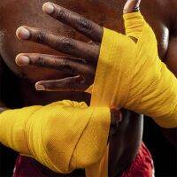 Adult Winding Tape Training Gloves Self-locking Boxing Bandage Stretchy Nylon Hand Belt Free Fight Muay Thai Sanda Sports Bracer