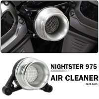 สำหรับ Harey Nightster 975อุปกรณ์เสริมรถจักรยานยนต์ Air Cleaner Intake Filter System Kit Velocity Stack Nightster975 RH975 2022 2023