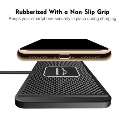 120W Wireless Charger Car Silicone Pad Stand for iPhone 14 13 12 X Xiaomi Samsung Huawei Mobile Phone Fast Car Wireless Charging Car Chargers