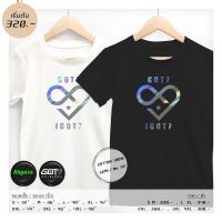 เสื้อเบลาส์ GOT7 Heart Hologram Shirt Free AHGASE Broochเสื้อยืด