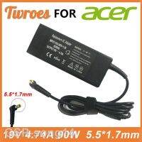 HotHotellaptop Charger Adaptor แล็ปท็อป19V 4.74A 90W 5.5X1.7Mm สำหรับ ACER ASPIRE 5750G 5755G 7110 9300 E1-531 M5-581G V5-571P 4925กรัม