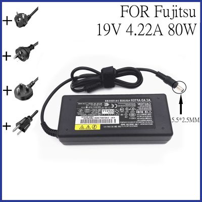 19V 4.22A 80W แล็ปท็อปชาร์จไฟสำหรับ FUJITSU Lifebook ADAPTER ADP-80N AH531 AH550 B6220 2 AH522